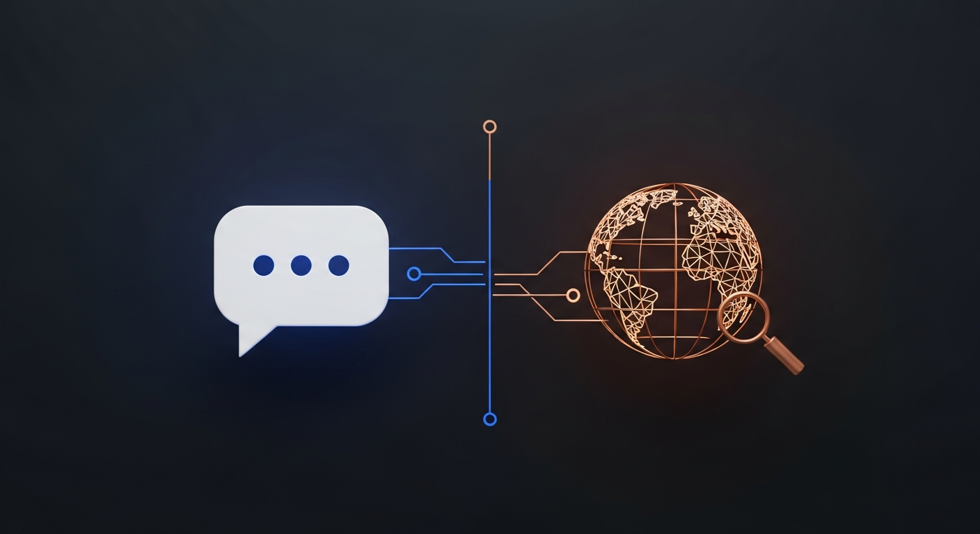 Wie ChatGPT funktioniert: Zusammenspiel von Trainingsdaten und Bing-Live-Suche f&uuml;r Unternehmensempfehlungen