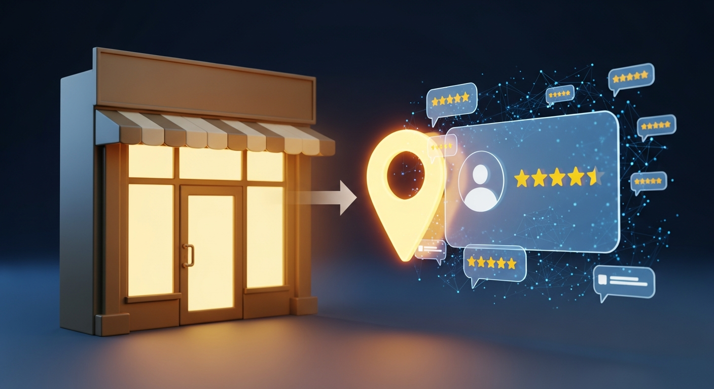 Vergleich: Klassische GBP-Optimierung vs. KI-optimiertes Google Business Profile mit Bewertungsanalyse, Q&A und Foto-KI