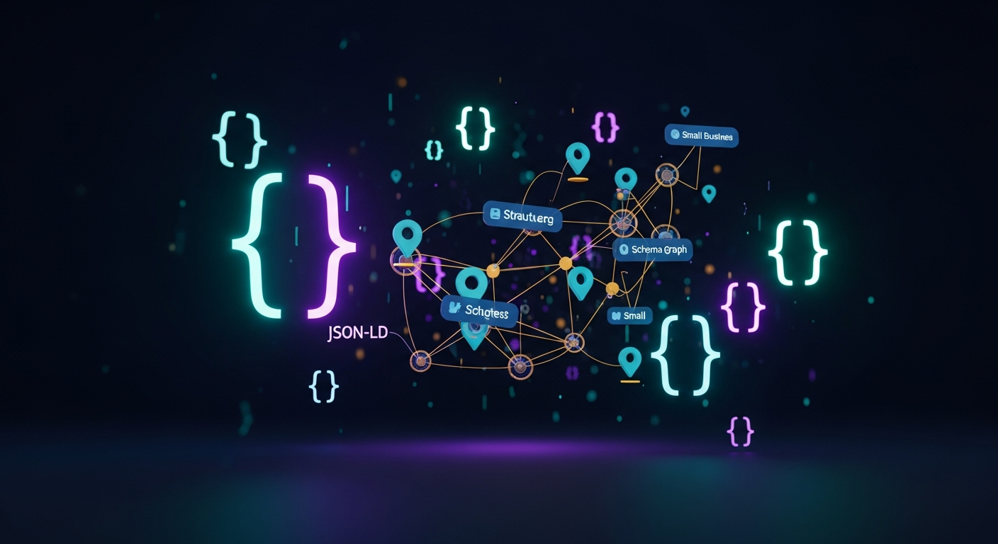 Schema Markup für KI-Sichtbarkeit – Titelbild